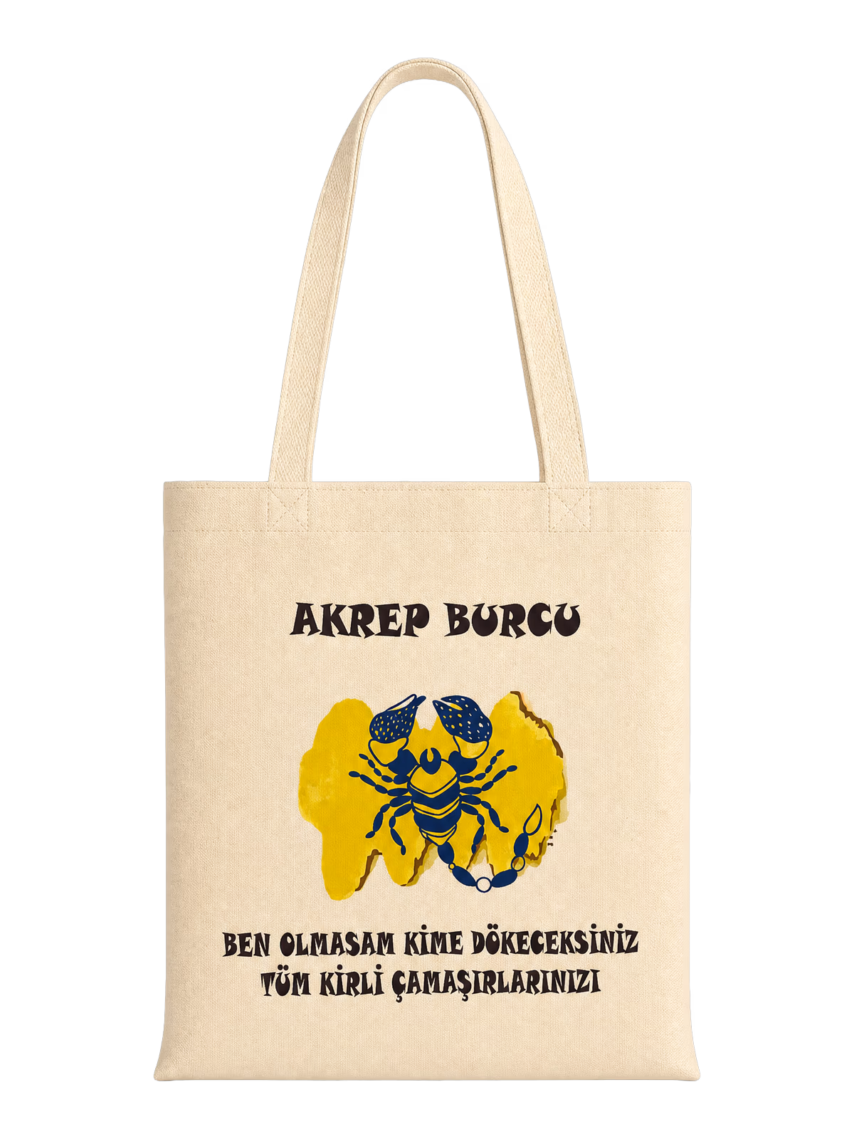 Akrep Burcu Tasarım Çanta - Özel Üretim Çanta