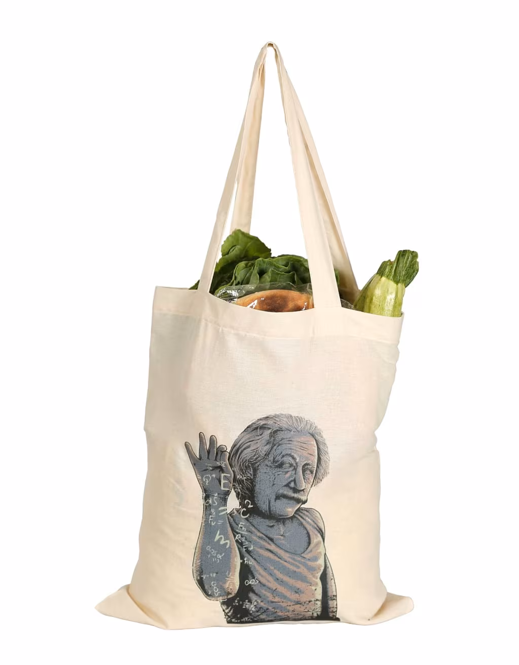 Einstein Salt Bae White - Ham Bez Çanta
