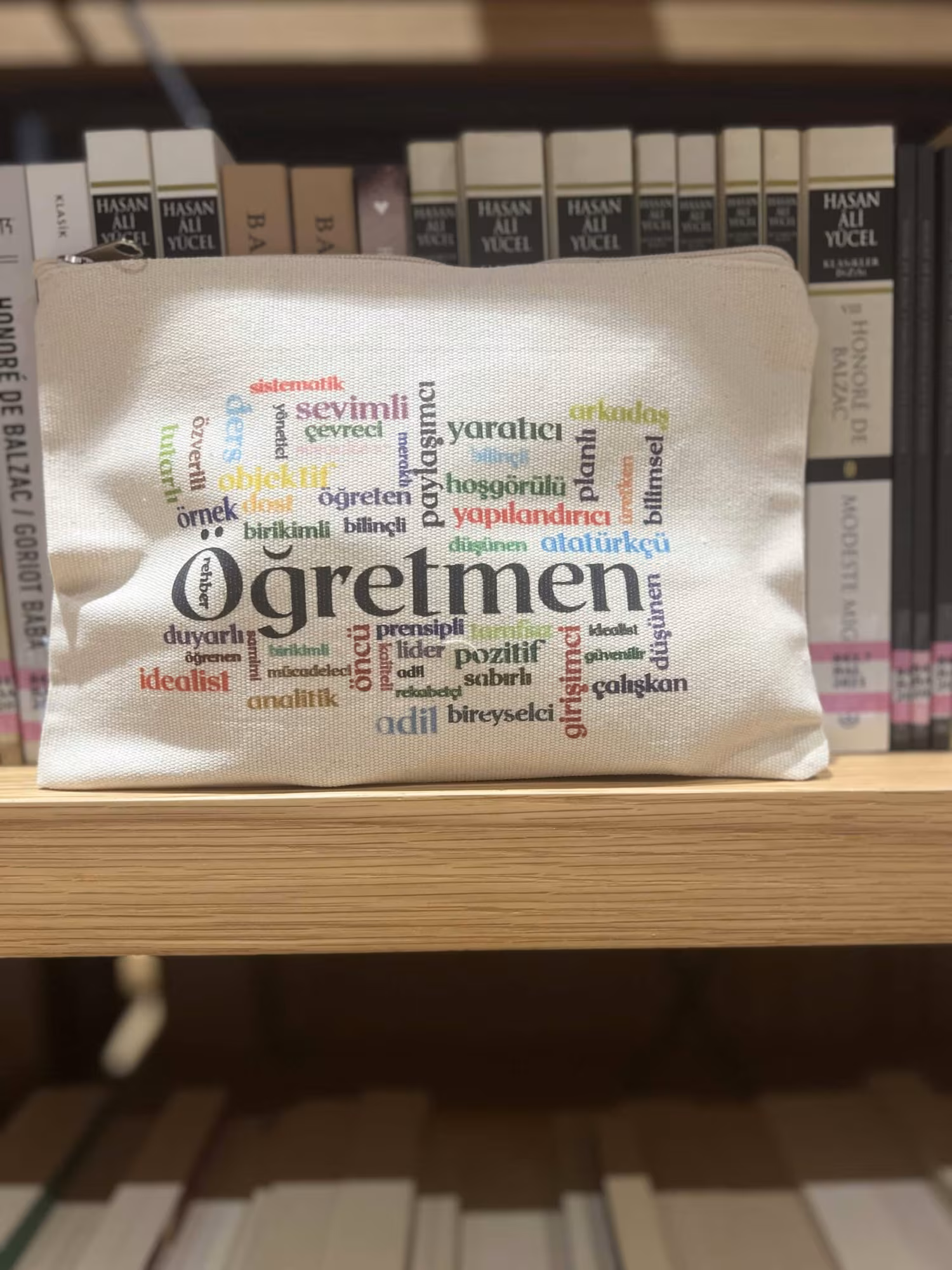 Öğretmenler Günü Bez Çanta - Öğretmen Kelime Bulutu 4