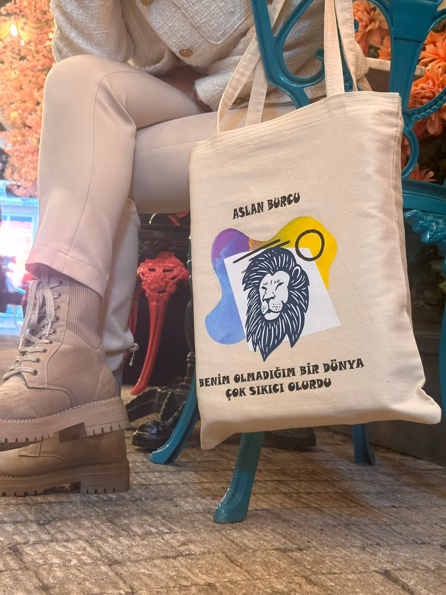 Aslan Burcu Tasarım Çanta 4