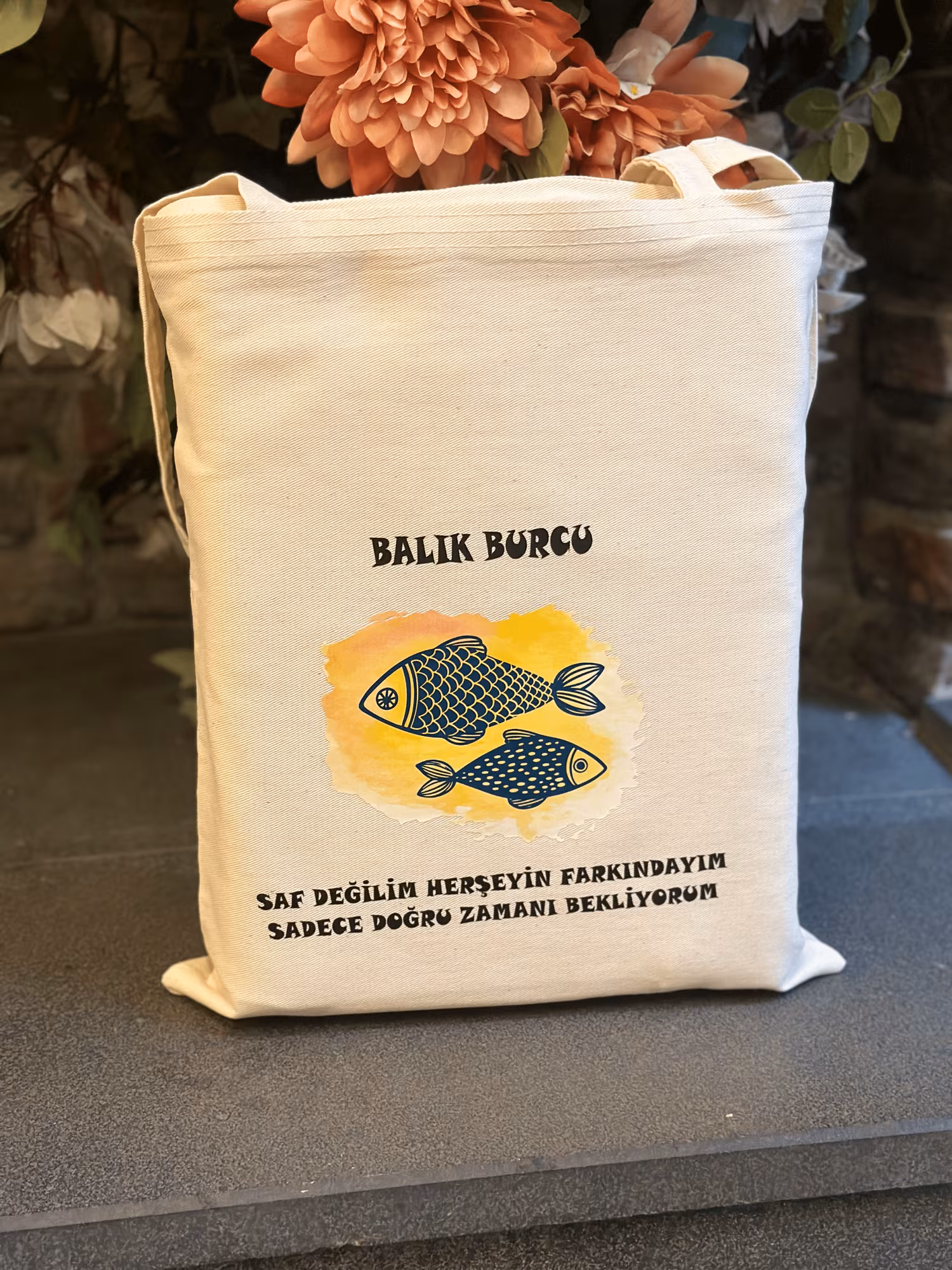Balık Burcu Tasarım Çanta 4